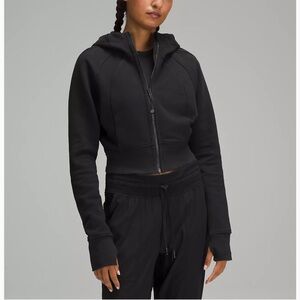 Lululemon Scuba Full Zip Cropped Hoodie